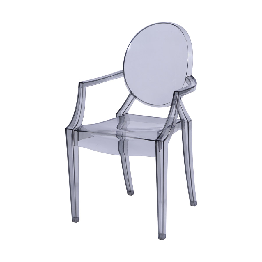 CADEIRA INVISIBLE PC INCOLOR COM BRAÇO OR DESIGN