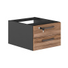 REF:YAR3340.2915-GAVETEIRO FIXO PARA MESA DA LINHA YAR. CALVI PRETO- GEBB WORK - Image 2